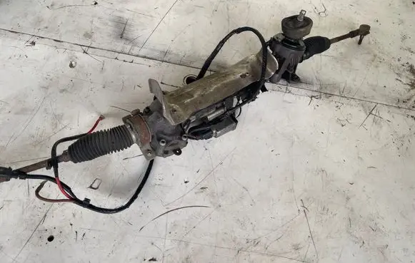 Volkswagen Touran I Steering rack 1K1423051CF 1K1909144K