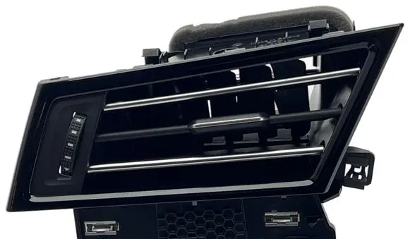 Dashboard side air vent grill/cover trim
