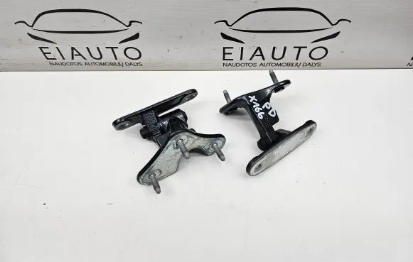 Front door hinge set