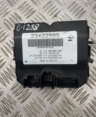 Opel Insignia A Tailgate/trunk control unit/module 23422905 3027908F0 23422923AA