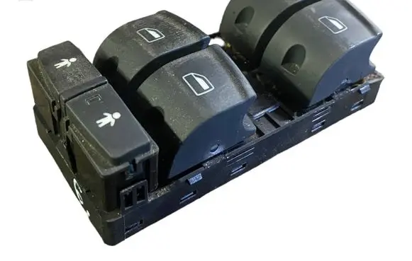 Audi A6 S6 C6 4F Electric window control switch 4F0959851D 009801S