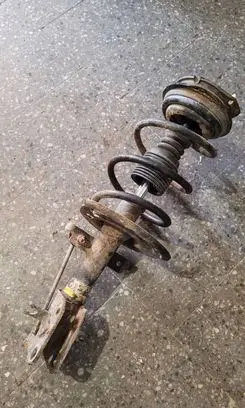 Renault Laguna II Front shock absorber/damper 7700833756