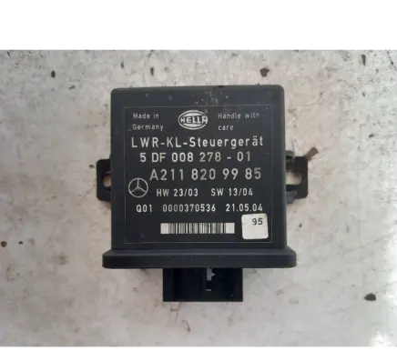 Mercedes-Benz E W211 Light relay A2118209985 5DF00827801 0000370536