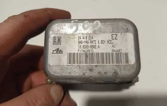 Opel Astra H ESP acceleration yaw rate sensor 24448214 10098505024 FY74K28870