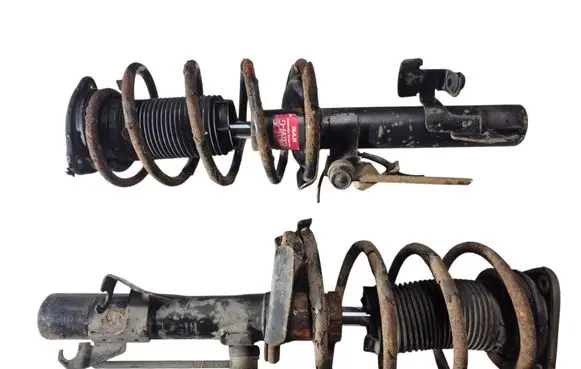 Volvo V50 Front shock absorber with coil spring 334843