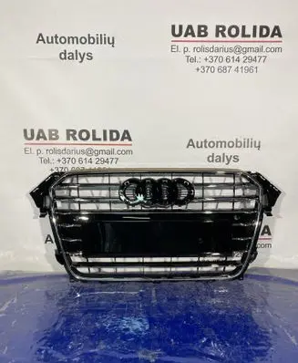 Audi A4 S4 B8 8K Front bumper upper radiator grill 