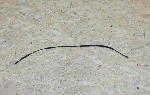 Volkswagen Transporter - Caravelle T5 Loading door cable line 7H0827531