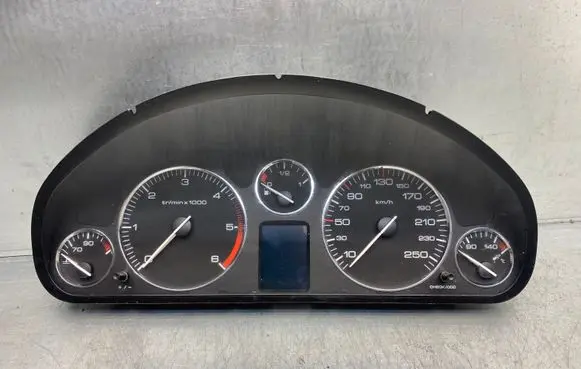 Peugeot 407 Speedometer (instrument cluster) 89661232 041222 9658138280