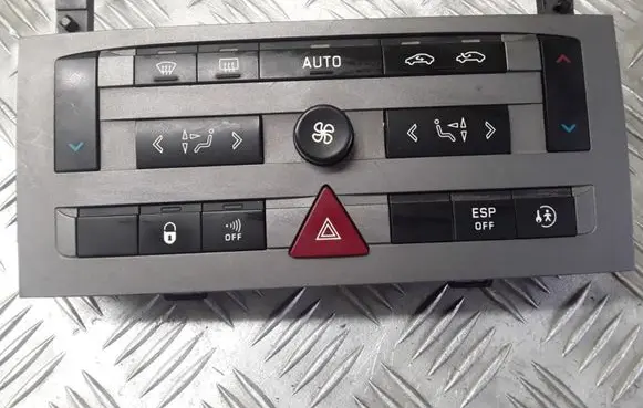 Peugeot 407 Climate control unit 96573322YW 96573322 VP4PUH18C612FG