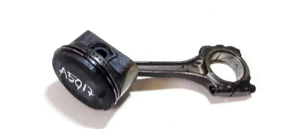 Piston with connecting rod