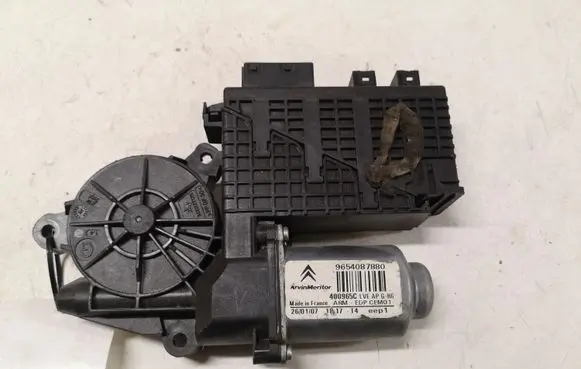 Citroen C4 I Picasso Front door window regulator motor 9654087880 400965C
