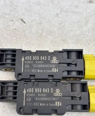 Airbag deployment crash/impact sensor
