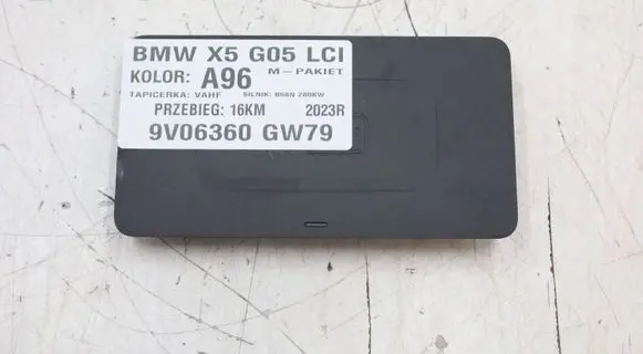 BMW X5 G05 Wireless charging module 5A82C19MWGK3006 5A82C19