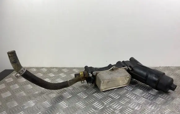 Oil filter mounting bracket