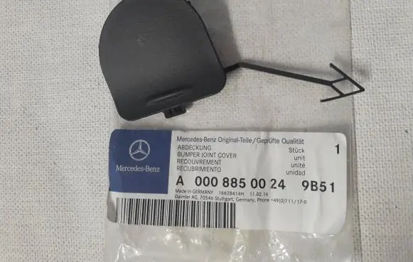 Mercedes-Benz Sprinter W906 Front tow hook cap/cover A0008850024