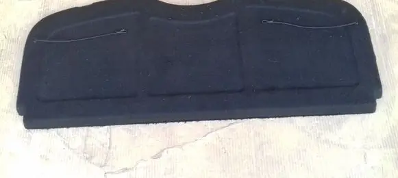 Peugeot 207 Parcel shelf 