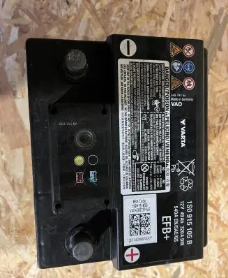 Skoda Fabia Mk4 (6VA) Car battery 1S0915105B 19A320A