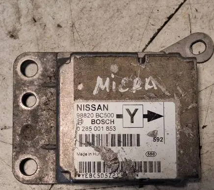 Nissan Micra Airbag control unit/module 98820BC500 0285001853 YEBC5052215