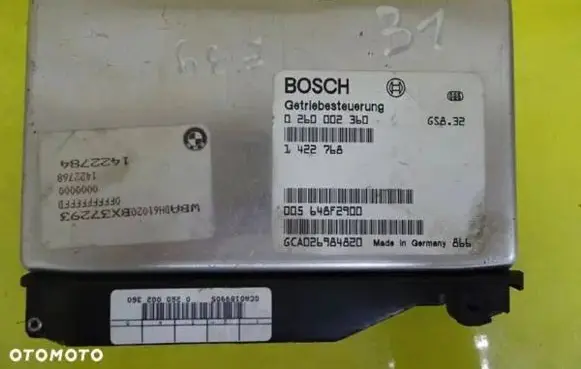 BMW 5 E39 Gearbox control unit/module 0260002360 1422768