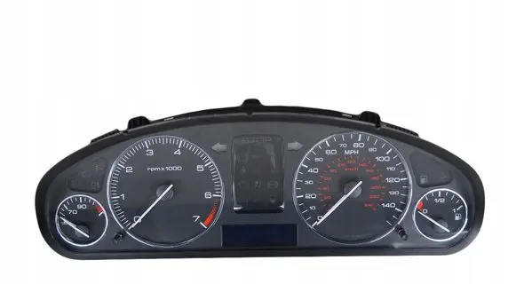 Peugeot 407 Speedometer (instrument cluster) 9658137180