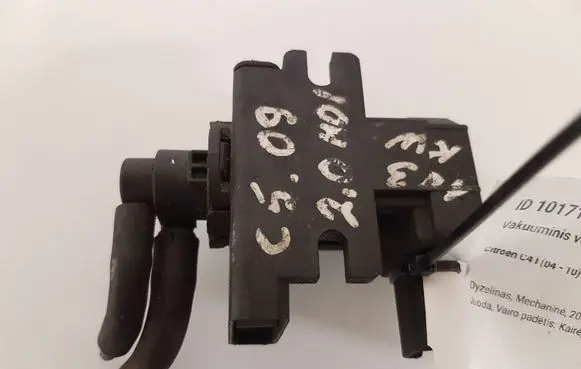 Citroen C4 I Vacuum valve 9660693180
