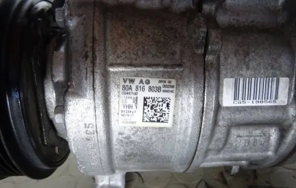 Audi Q5 SQ5 Air conditioning (A/C) compressor (pump) 80A816803B