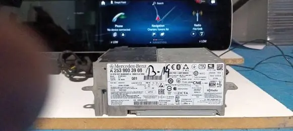 Mercedes-Benz GLC C253 Radio/CD/DVD/GPS head unit A2539003908