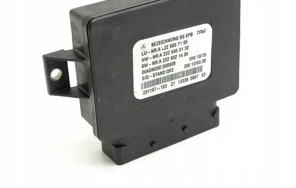 Mercedes-Benz S W222 Hand brake control module A2229007105