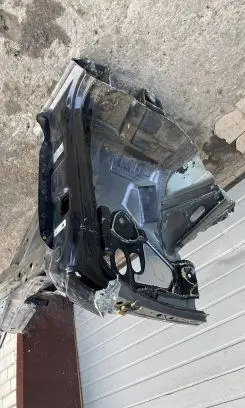 Volkswagen Touareg I Front quarter panel 