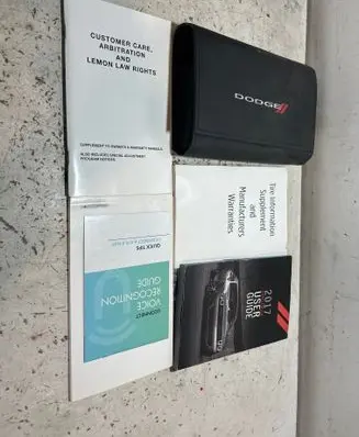 Dodge Challenger Owners service history hand book