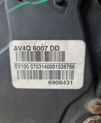Ford Galaxy Engine AV4Q6007DD AV4Q