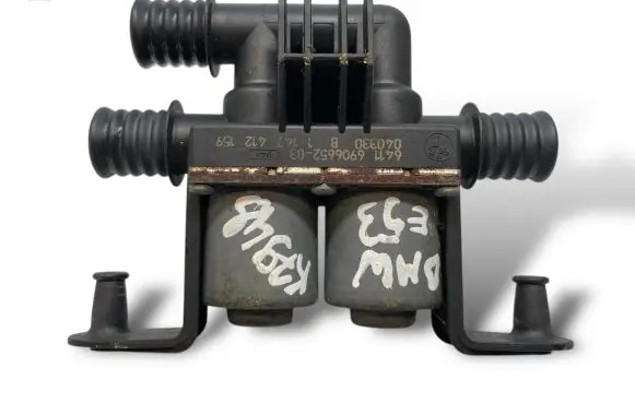 Coolant heater control valve