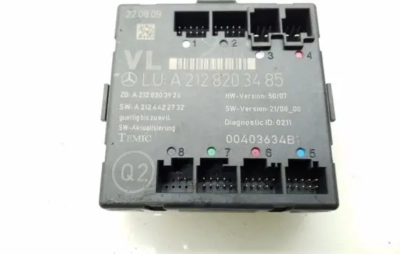 Mercedes-Benz E W212 Door control unit/module A2128203485