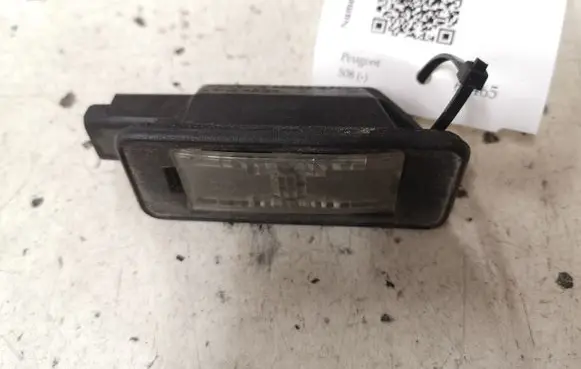 Peugeot 508 Number plate light 9682403680