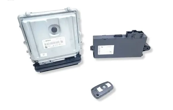 BMW 3 E90 E91 Engine ECU kit and lock set 8512291 0281017446 9226238