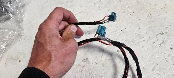 BMW 5 F10 F11 Sound system wiring loom NBT