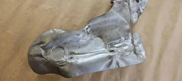 Mercedes-Benz GL X166 Heat shield in engine bay A2781420720 2781420720