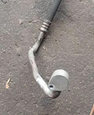 Audi Q7 4L Air conditioning (A/C) pipe/hose 7L6820744BQ