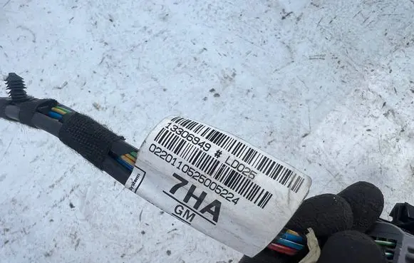 Opel Astra J Tailgate/trunk wiring harness 13306949 13253601