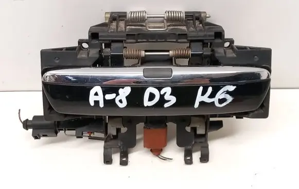 Audi A8 S8 D3 4E Rear door exterior handle 4E0839885M 4E0839886