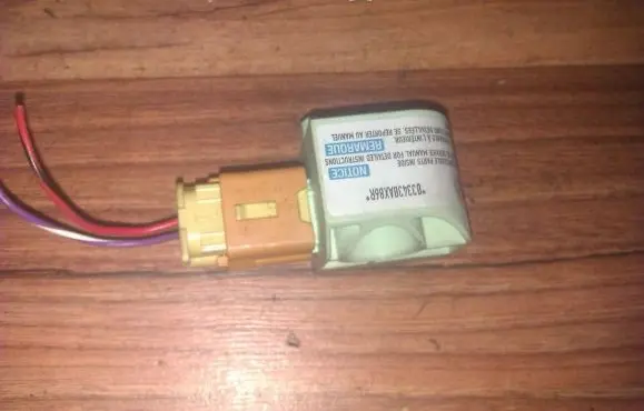 Alfa Romeo 156 Airbag deployment crash/impact sensor 60680214