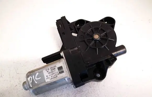 Front door window regulator motor