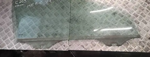 Mercedes-Benz C W203 Front door window/glass (coupe) 