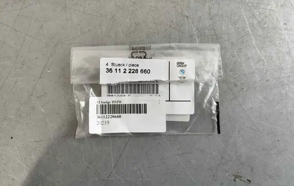 BMW M5 F90 Manufacturer badge logo/emblem 36112228660 36112263370 2228660