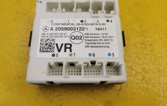 Mercedes-Benz GLC C253 Door control unit/module A2059003122 A2229020012 A2059010207