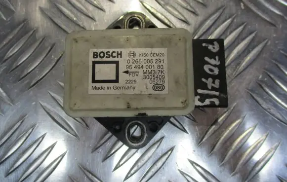 Peugeot 307 ESP (stability system) control unit 9649400180