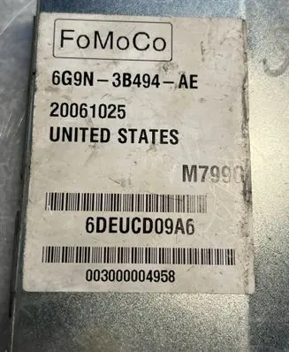 Ford S-MAX Suspension control unit/module 6G9N3B494AE
