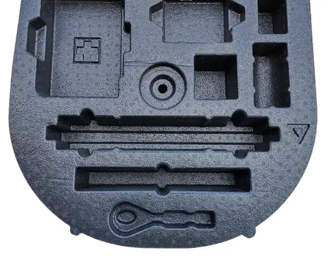 Nissan Juke I F15 Spare wheel section trim 849B4BV81A