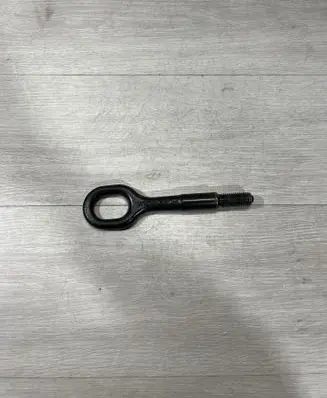 Towing hook eye