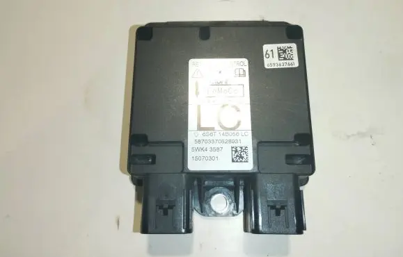Ford Fiesta Airbag control unit/module 58700370528931 6S6T14B056LC 5WK43587
